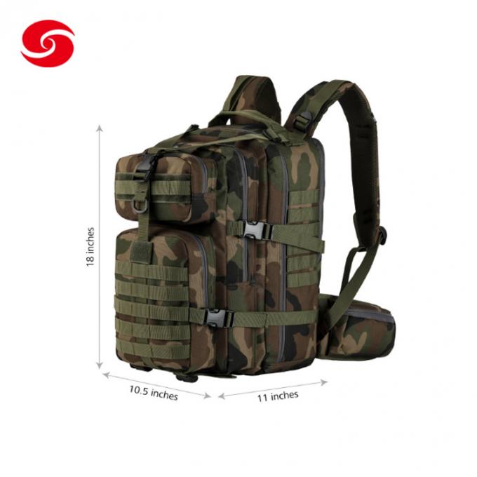 45L Trekking Camping Army Molle Military Tactical Cambat Polyester Nylon Camouflage Backpack