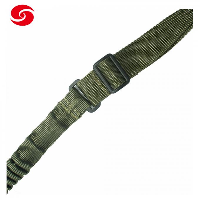 Adjustable Tactical Gun Sling Belt Single Point 1000d Heavy Duty Mount Bungee Military Rifle Sling
