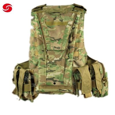 Bulletproof Windproof Military Tactical Vest  Army Police Camouflage Plate Carrier