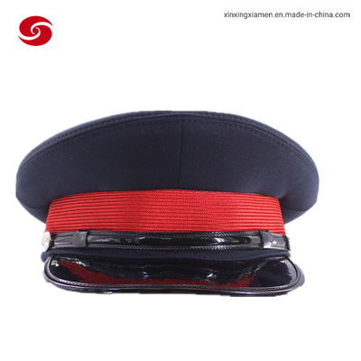 Customized Design Embroidery Army Military Peaked Cap Anti Static