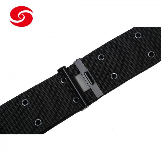 Xinxing Outdoor Gear Black Tactical PP Army Belt with Plastic Buckle