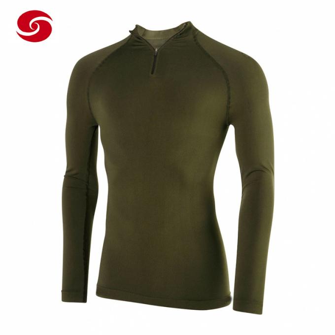 Army Green Cotton Camouflage T Shirt for Soldier