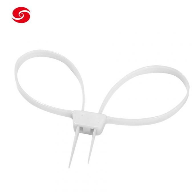 China Xinxing Double Lock Police Disposable Plastic Handcuff