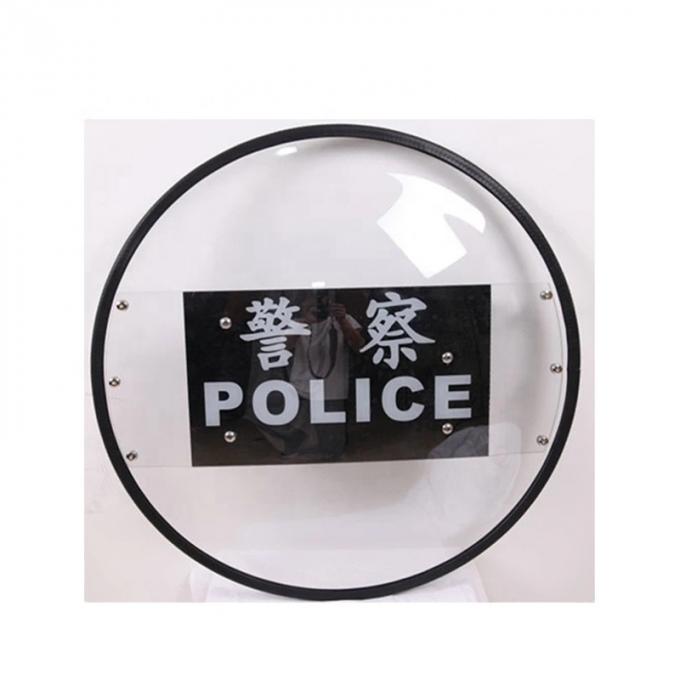 Round Shape Plastic Safe Anti Riot Shield for Police