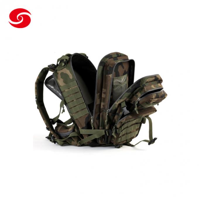 45L Trekking Camping Army Molle Military Tactical Cambat Polyester Nylon Camouflage Backpack