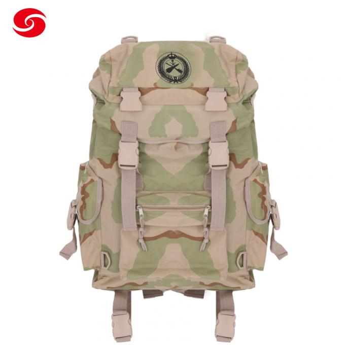 Custom 60L Durable Large Expandable Military Tactical Trekking Backpack