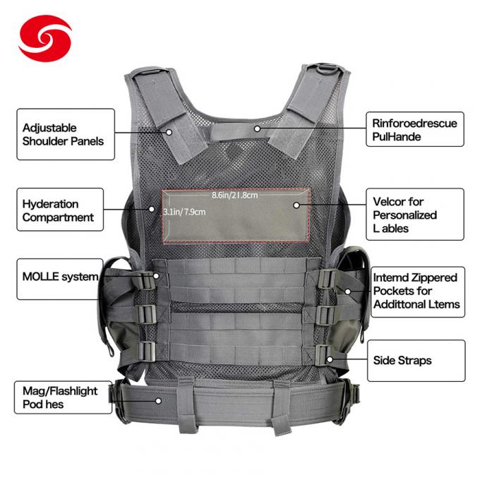 China Xinxing Multifunctional Police Military Security Army Airsoft Assault Swat Vest