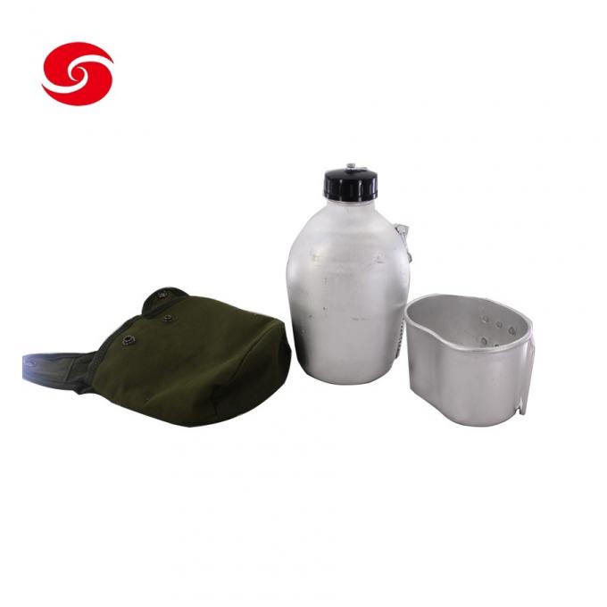 Us Style Aluminum Army Outdoor Water Bottle for Military