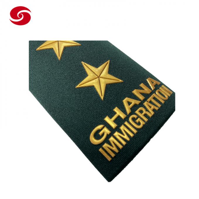 Ghana Immigration Military Navy Police Uniform Shoulder Epaulet Badge