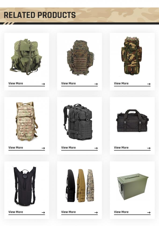 Khaki Polyester Tactical Military Waist Bag Gun Leg Holster