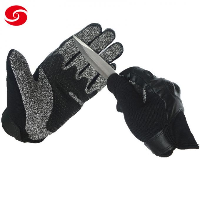 Full Finger Combat Cut Resistant Stab Proof Tactical Gloves