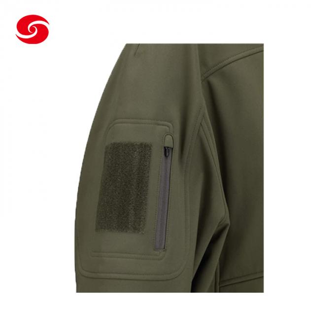 Men′ S Army Military Tactical Jacket Army Green Waterproof Hoody Hiking Camping Softshell Jacket