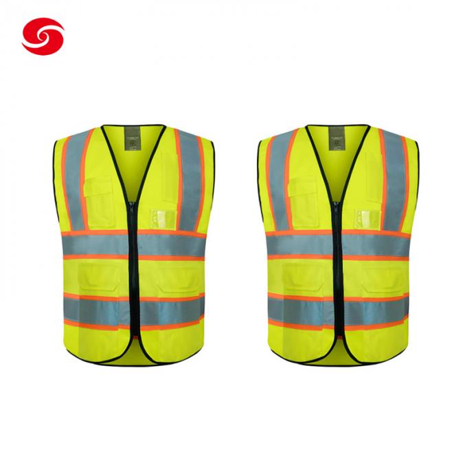 High Visibility Work Wear Reflective Safety Vest