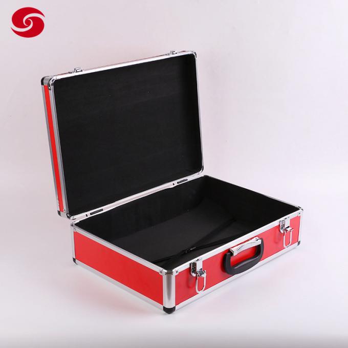 Red Aluminum Tool Cases/Box for Fire Fighters