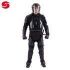 Black Anti Riot Suit Gear Body Armor Equipment For Police