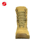 Rubber Outsole Suede Leather Military Combat Shoes Police Army Shoes