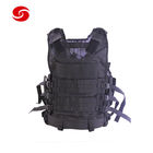                                  Black Police Security Tactical Vest Multifunctional Airsoft Vest             