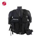Black Police Security Tactical Vest