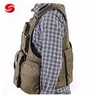 Olive Green Military Tactical Vest High Duty Army Combat With Pouches