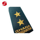                                  Ghana Immigration Military Navy Police Uniform Shoulder Epaulet Badge             