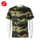Customized Cotton Woodland Camouflage T-Shirt Africa Market