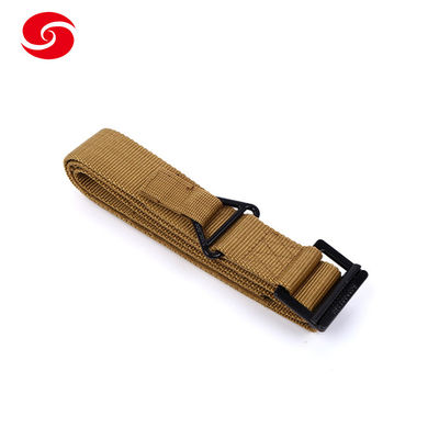 Army Double Layer Military Tactical Belt With Alloy Buckle For Training