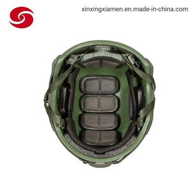 Ballistic Helmet Nij Iiia High Cut Fast Bulletproof Helmet Green Color