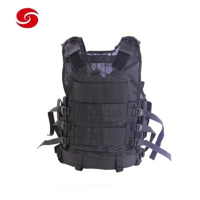                                  High Quality Black Police Security Tactical Army Military Multifunctional Airsof Vest             