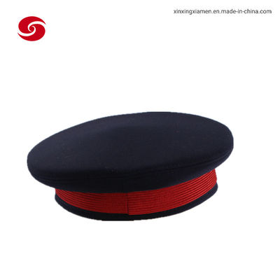 Customized Design Embroidery Army Military Peaked Cap Anti Static