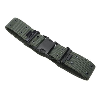 PP Man Military Tactical Nylon Polyester Army Webbing Belt with Plastic Buckle