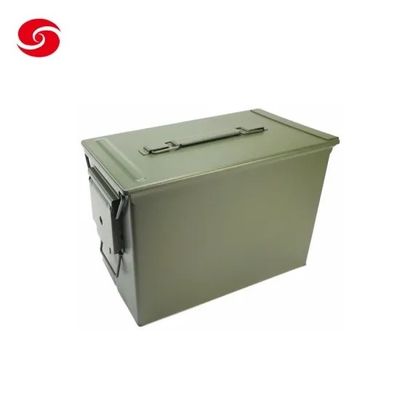                                  Green Army Standard M2a1 Gd1002 Wholesale Waterproof Military Aluminum Bullet Storage Tool Can             