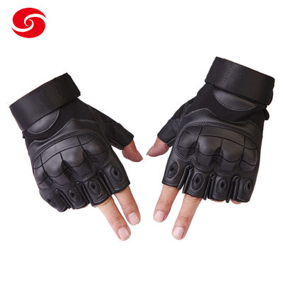 Half Fingers Military Hard Knuckle Tactical Gloves Outdoor Hunting Gloves