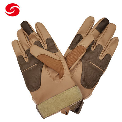 Military Touch Screen Hard Knuckle Tactical Gloves Protect Full Finger
