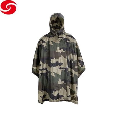 Nylon Polyester Camouflage Raincoat Military Outdoor Gear Waterproof