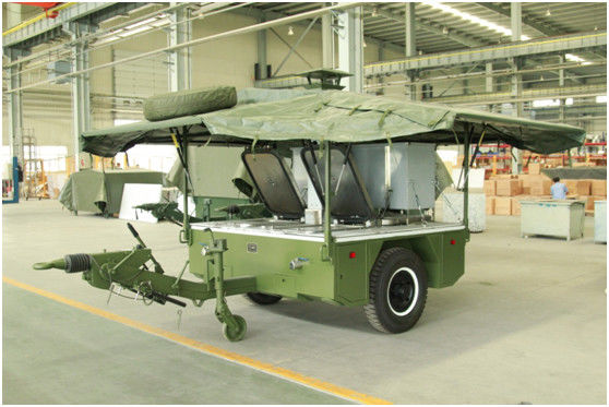 25 Degree Departure Angle Military Movable Kitchen