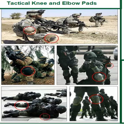 Custom Camouflage Combat Tactical Military Knee Pads Elbow Pads Protection