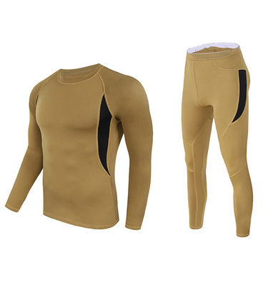 Soft Fleece Fitness Set For Cycling Cold Weather Underwear Set