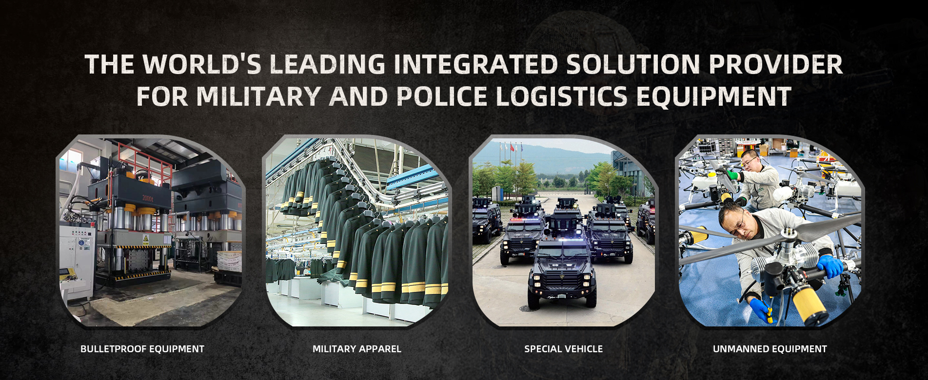 The world leading military and police equipment supplier - China Xinxing Corp.,