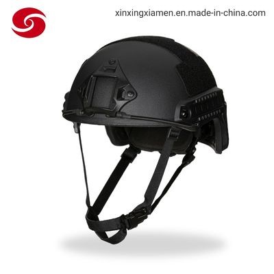 Black Bulletproof Equipment Ballistic NIJ3A Military Bulletproof Fast Helmet