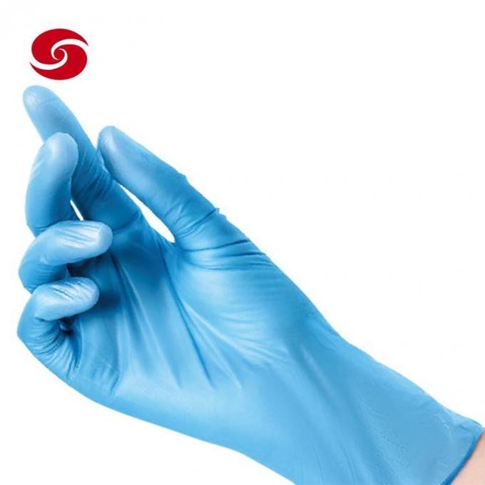 Disposable Examination Gloves Xingyu Blue Nitrile Powder Free Medical Examination Gloves