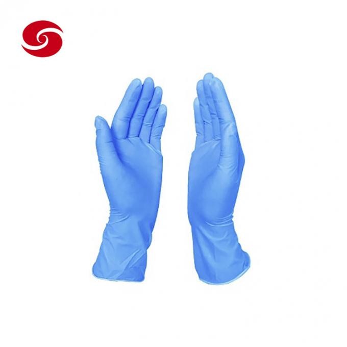 Disposable Examination Gloves Xingyu Blue Nitrile Powder Free Medical Examination Gloves