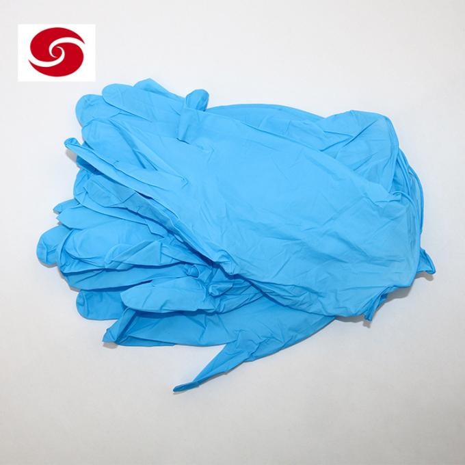 Disposable Examination Gloves Xingyu Blue Nitrile Powder Free Medical Examination Gloves