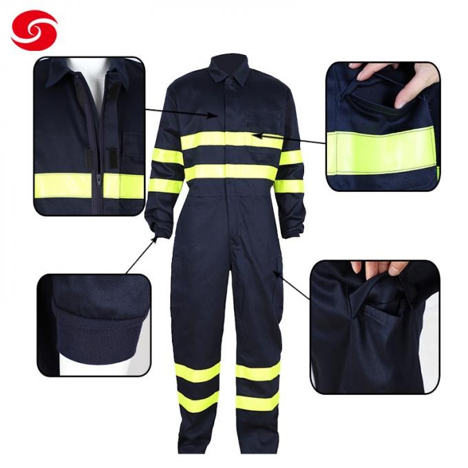 Worker Pure Cotton Flame Retardant Suit for   Industry