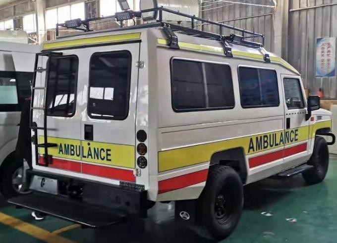 4WD Rhd Low Price Diesel Ambulance Vehicle Euro V