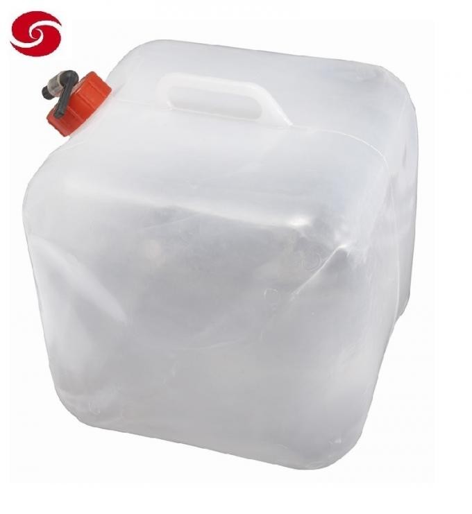   5L/10L/20 L LDPE Food Level Camping Folding Plastic Relief Water Jerry Can/Military Relief Water Jerry Can