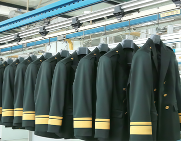 Millitary Apparel Production Line