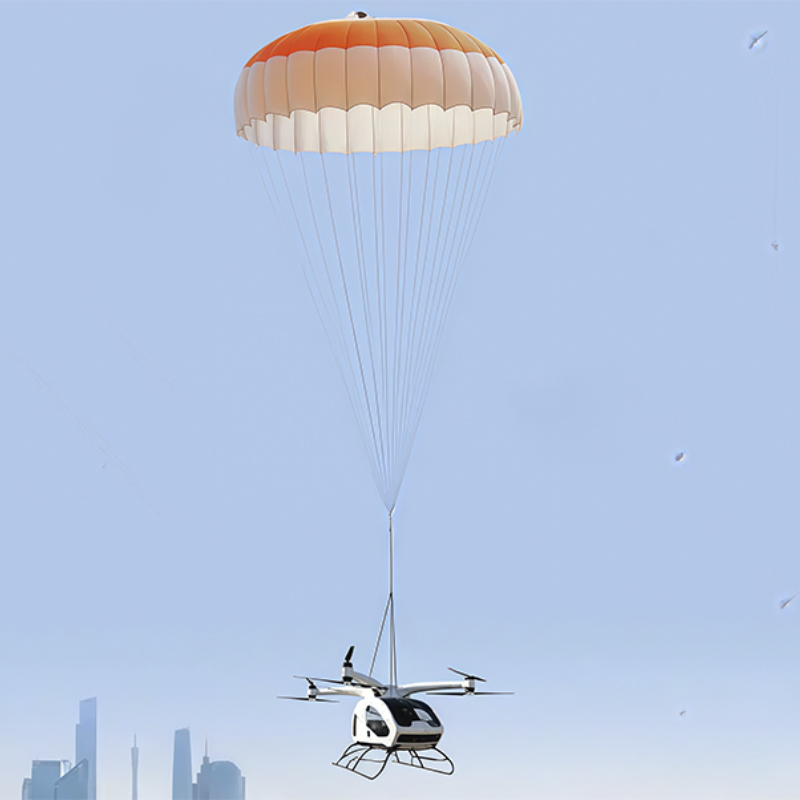 Emergency recovery parachute system