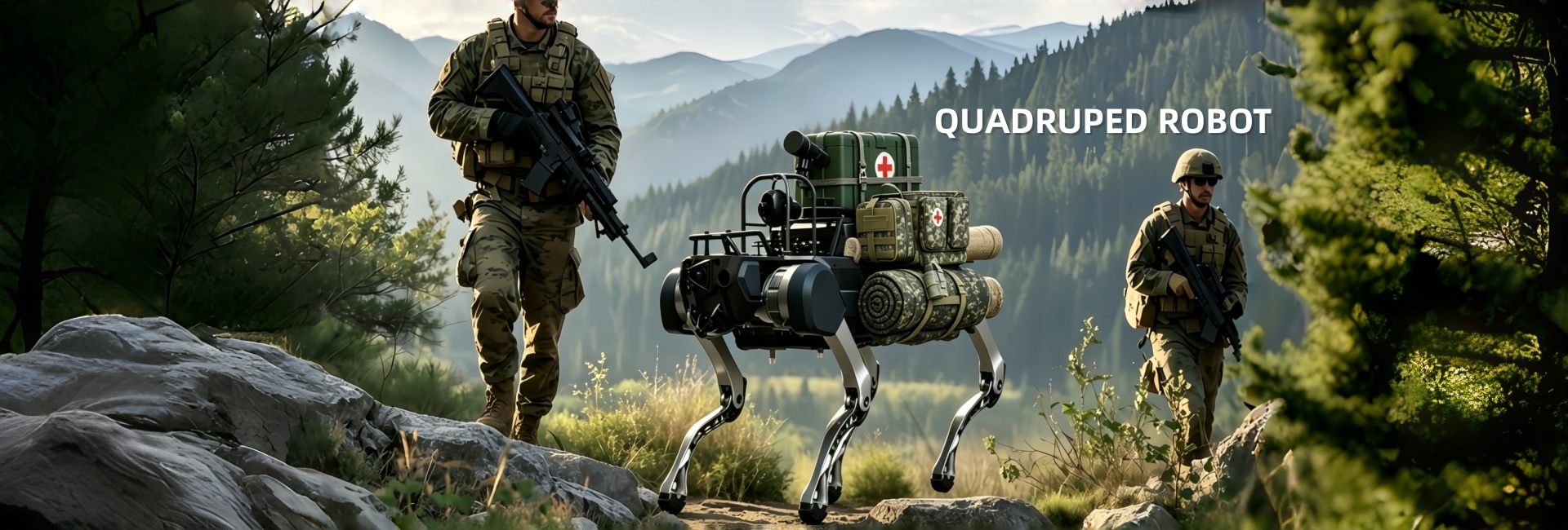 tactical operations Quadruped Robots