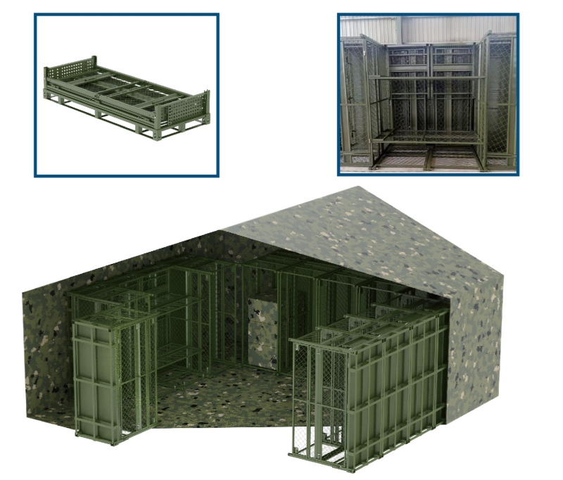 Military Storage Cage