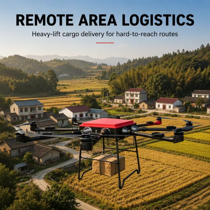 emergency supply delivery drone